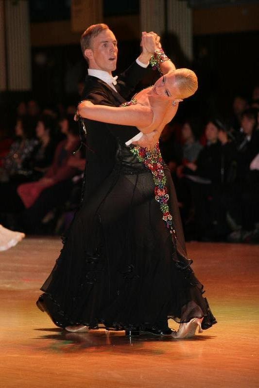 Latin Ballroom Competitio​n Dance Dress Modern Waltz Tango Standard Dress#G405
