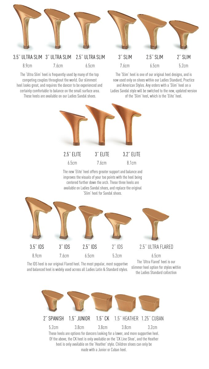 international dance shoes size chart