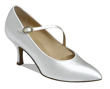 white ballroom dance shoes