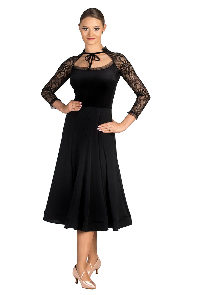 West side Black Lace dress