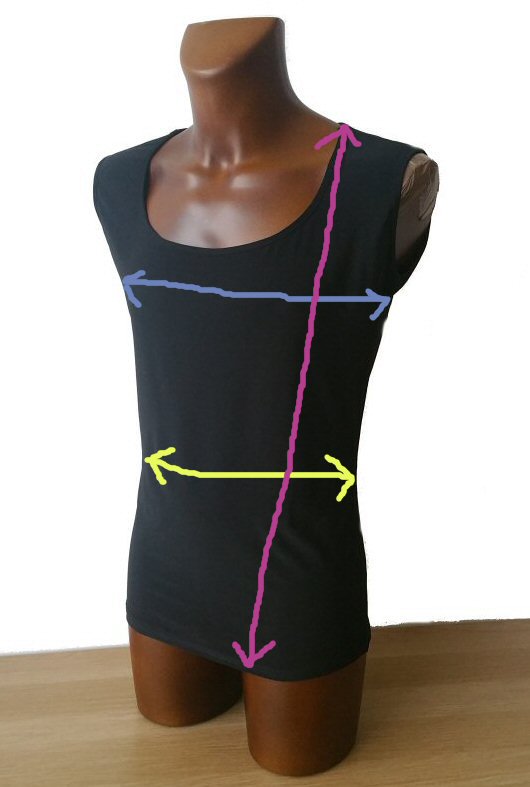 how to measure Mens stretchy vest