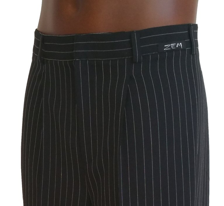 Mens Ballroom trousers with pinstripe