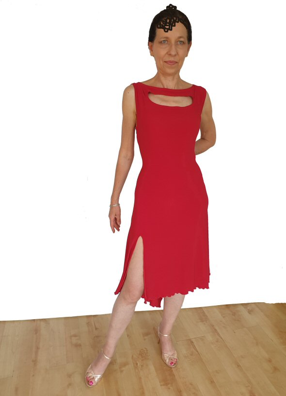 Argentine Tango open back dress