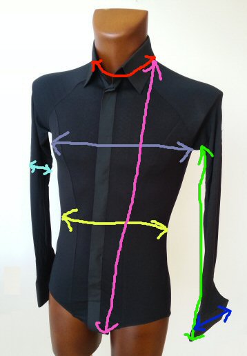 How to measure yourself for shirt on shorts