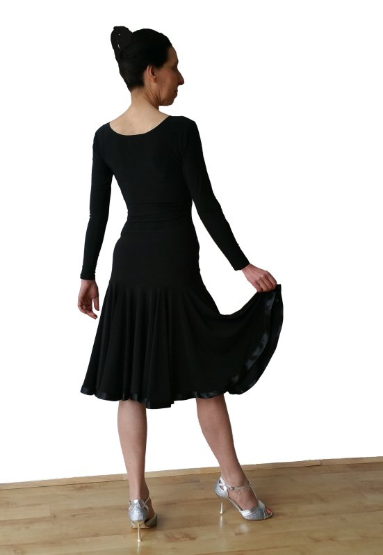 Ballroom / Latin practice / exam dress. Black