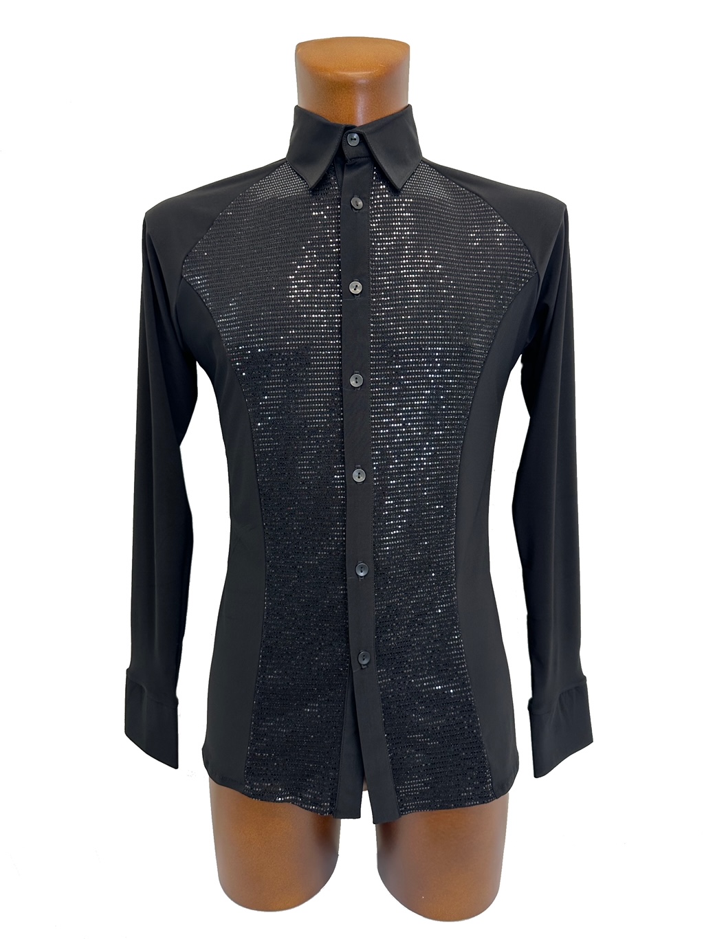 Sparkle panels Latin shirt