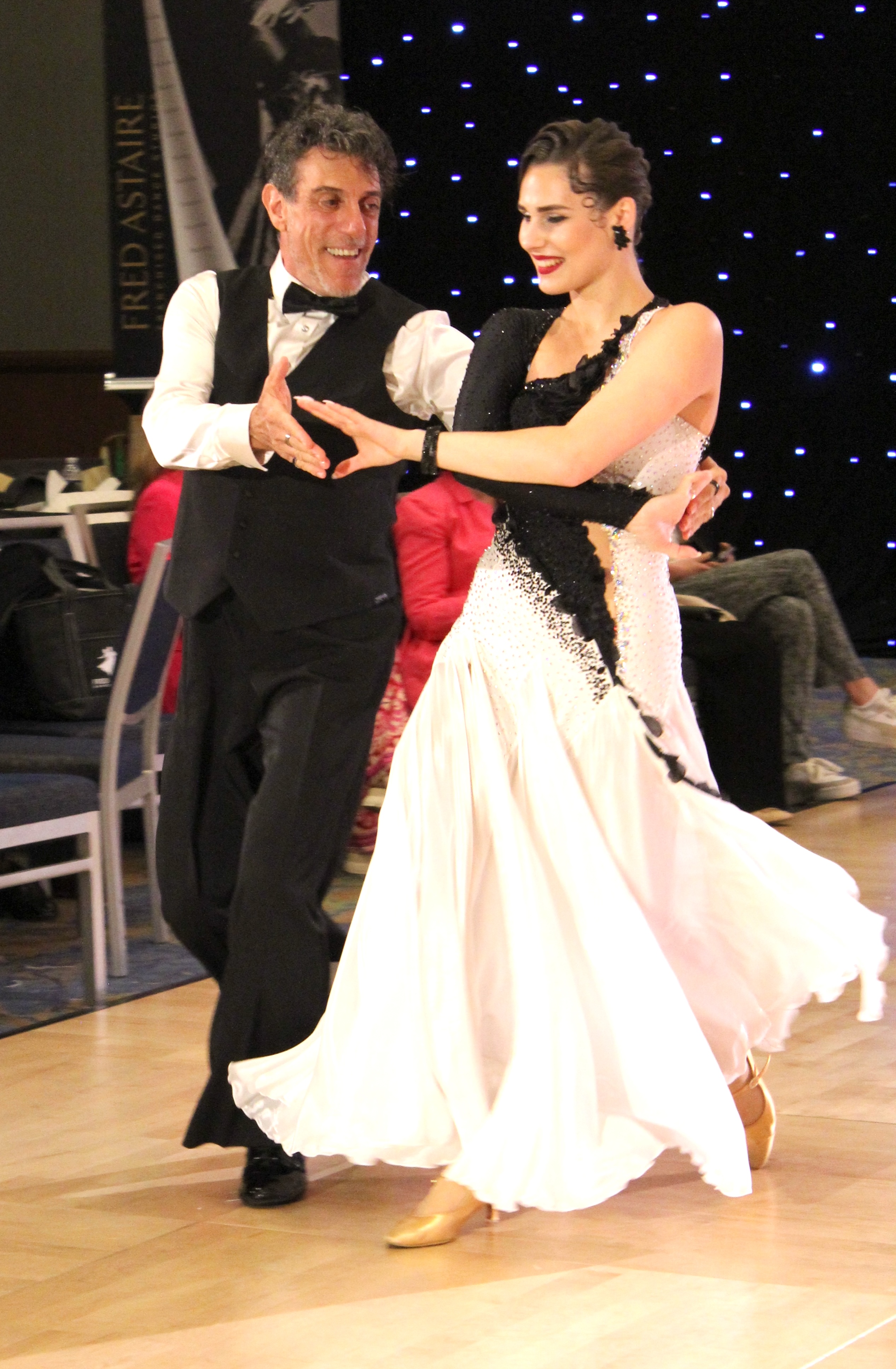 James wearing our waistcoat