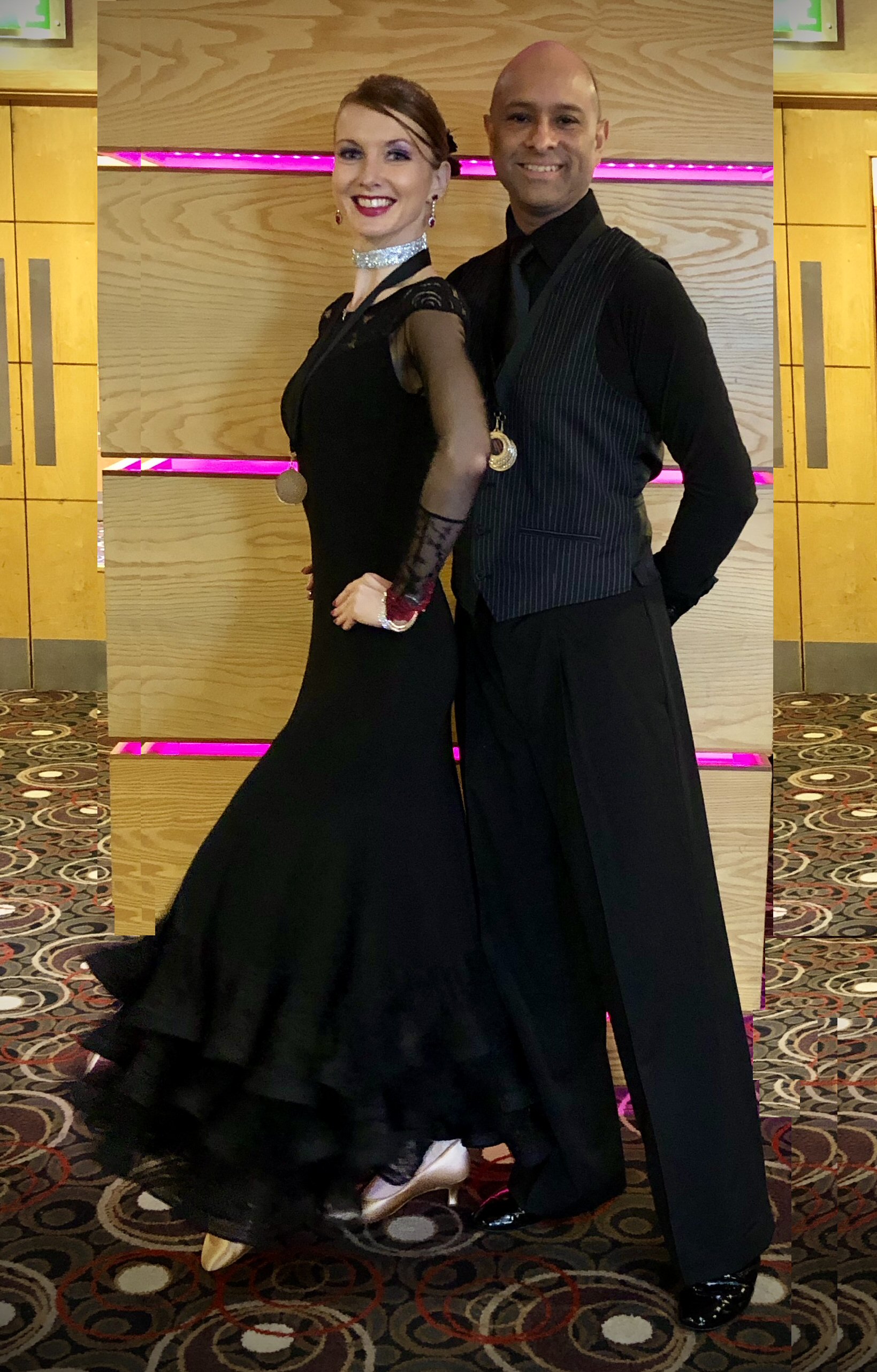 Mark and Martina Ballroom Dancers